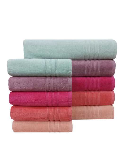 pack de serviette de visage Lina femme 90cm/50cm