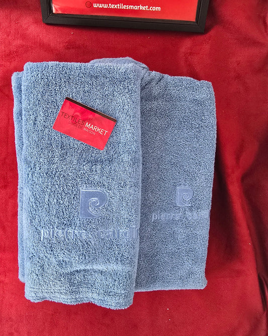 Sortie de bain 02 PIECES Pierre Cardin bouclette